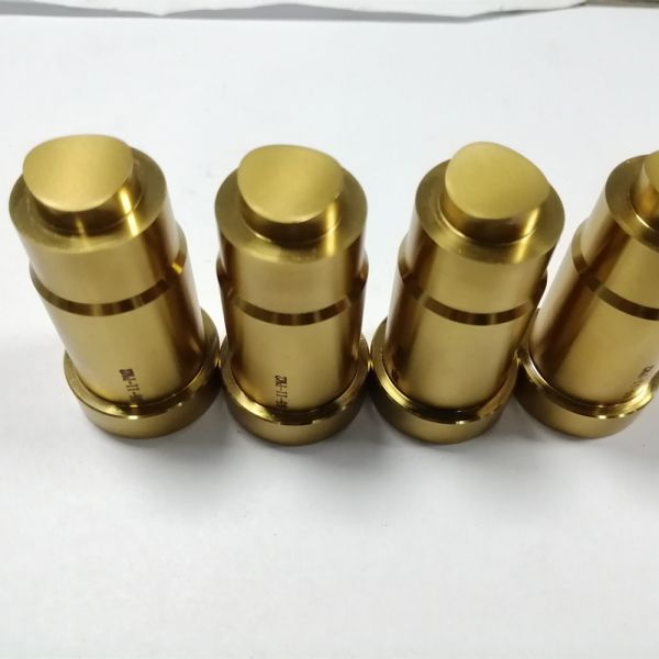 Copper Mold Core Insert for Thermos Bottle Cap with HRC58 Hardness and +/-0.003mm Accuracy in Customizable Sizes