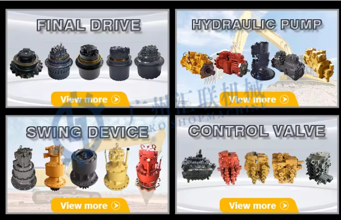   Crawler Bulldozer Hydraulic Piston Pump Parts Piston Pump 245-8998 2458998 for  416D 424D Backhoe Loader