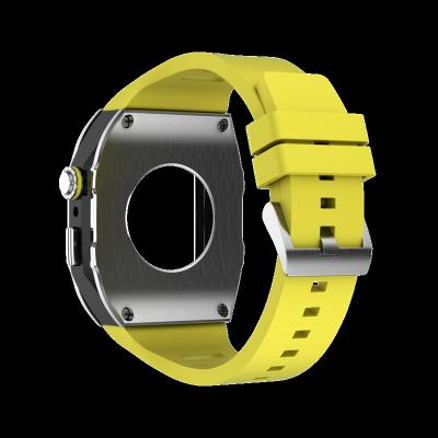 Dustproof Apple Watch 7 Carbon Fiber Case Bracelets Or Bangles Type 44/45mm