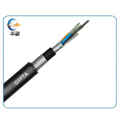 Cables en fibre optique en mode unique extérieur GYFTA pour antenne/conducteur