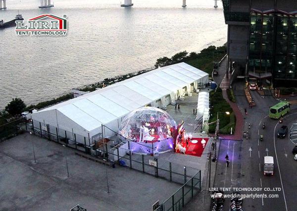 15m x 40m Waterproof Luxury Wedding Tent with Air Conditioner , Marquee with decoration