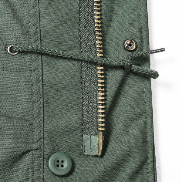 Prenda impermeable militar de la chaqueta de la ropa de Olive Green M65 a prueba de viento