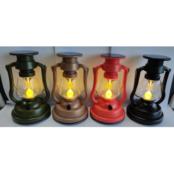 Camping Led Solar Lamp Adjustable Brightness 5v 1.5w For Indoor And Outdoor