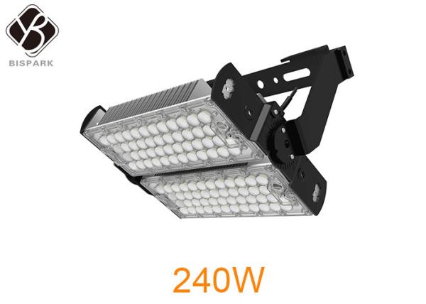 matériel en aluminium expulsé par lumière élevée extérieure de mât de 200W 240W LED de haute résistance