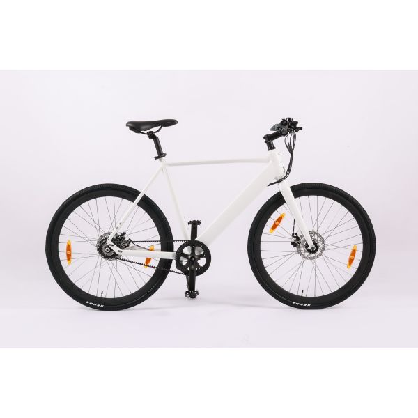 26 Electric Assist Road Bike Hydraulic Brake Hybrid Belt Drive Bike 250w