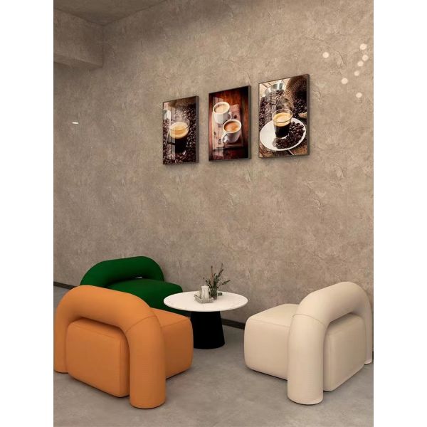 Star Hotel Lobby Furniture Leisure Sofas Chairs Tables Custom Regular Size