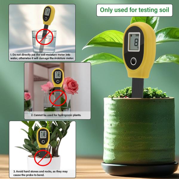 Indoor / Outdoor Plant Moisture Detector For Healthy Gardening