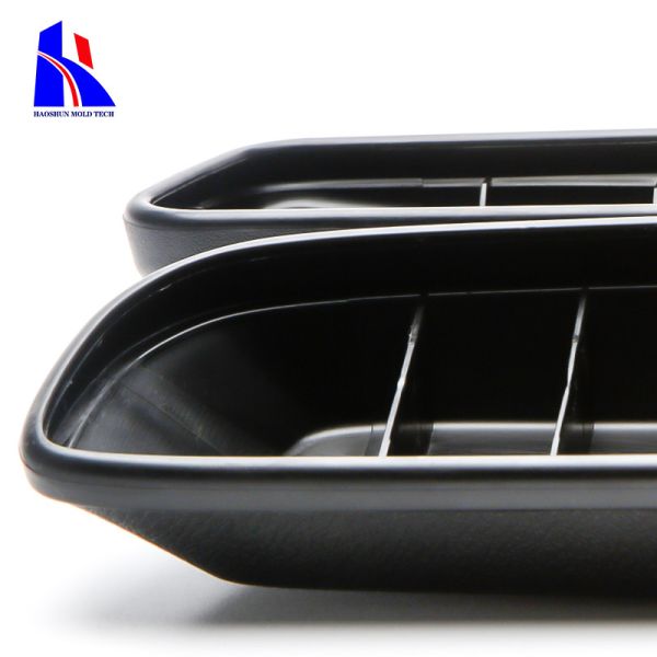 OEM PC ABS Plastic Injection Molding Automotive Parts Black Color
