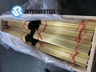 24mm*1mm Aluminium Brass Tubes ASTM B111 C68700 Cold Drawning Brass Seamless Tubes