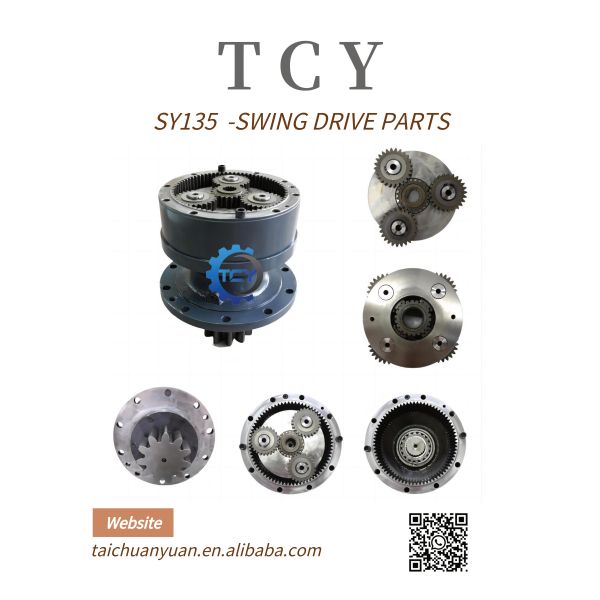 Sany Aftermarket Excavator Parts Rotary Planetary Swing Reduction GearBox Sy135 Sy135c Sy135F OEM