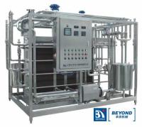 Operación simple modificada para requisitos particulares fábrica de la estructura compacta y máquina conveniente de la pasterización de la leche del mantenimiento 1000LPH