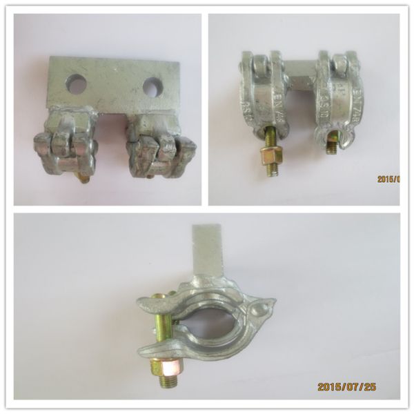 Corrosion resistant Drop forged double sleeve coupler with flange nut