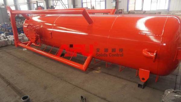 API Drilling Fluids Poor Boy 1400mm Mud Gas Separator
