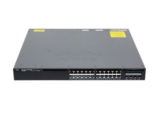 Catalyst 3650 series 24-Port Managed Switch WS-C3650-24TS-S Layer 3 IP Base IOS