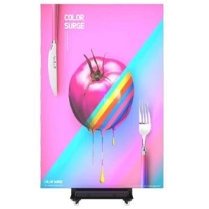 Triple Foldable LED Poster with GOB Support and Modular Splicing for All In One