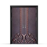 Porte principale de luxe de Front Exterior Door Design Aluminum 120/150 minute