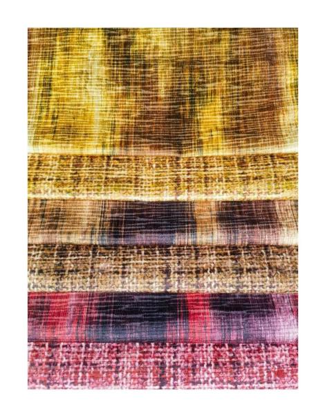 Jacquard Digital Print Fabric Customizable Bonded Style For Sofa Textile