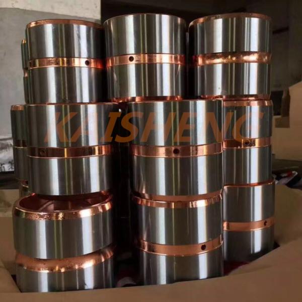 40Cr Shaft Spacer Sleeve , Forged Excavator Boom Bushings And Pins