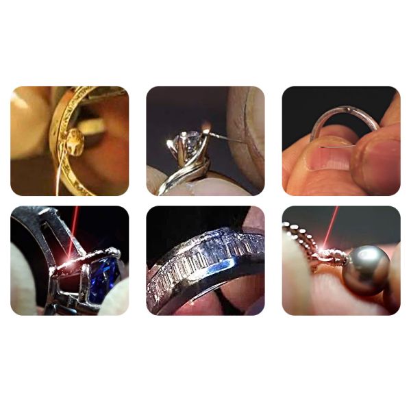 KEYILASER YAG Spot Welder 60w Sliver Metal Laser Welding Machine Desktop Portable Jewelry Laser Welder Price