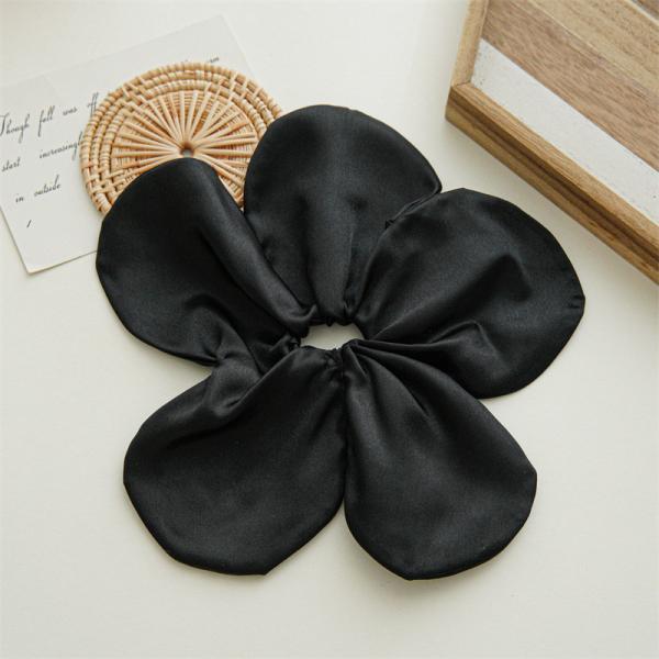 Large Flower Hair Scrunchie Summer Hair Tie