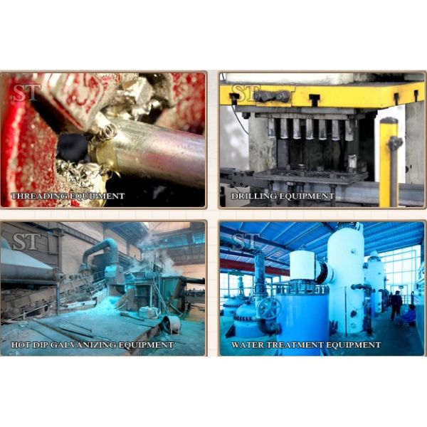 Трубка ремонтины горячего погружения трубки Q195 Q235 Q275 Pre Galv гальванизированная для конструкции