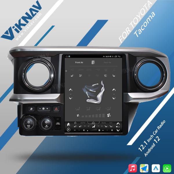 2016-2023 Toyota Tacoma Radio Car Stereo Head Unit Substituição de tela vertical 32GB