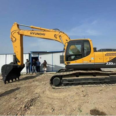 Used Hyundai Crawler Excavator R220LC - 9s With 1.0m³ Bucket Capacity