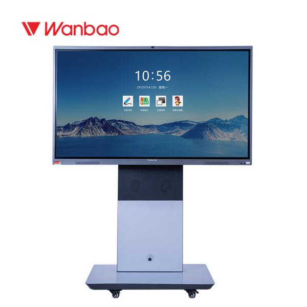 High Resolution Smart Interactive Whiteboard Display 55 - 98 For Education