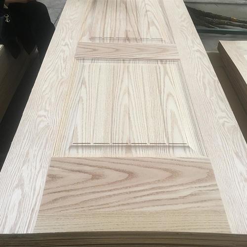 Oak Veneer HDF MDF Door Skin Decoration 4mm Thickness 2150*700/800/950/1020mm