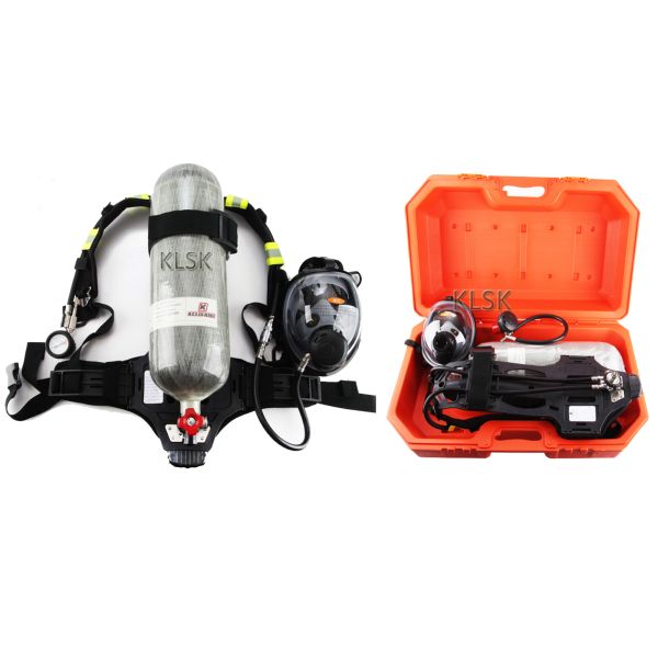 KL99-SCBA Fire Fighting Equipment 6.8L Carbon Tank Air Breathing Apparatus