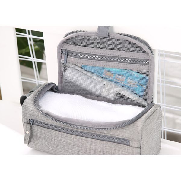 Hanging Women Mens Toiletry Bag Washable Wet And Dry Separation With Multil Compartment