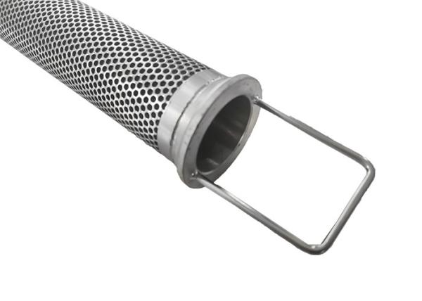 20mm Diameter 200mm Length Perforated Metal Cylinder 3.5mm Hole