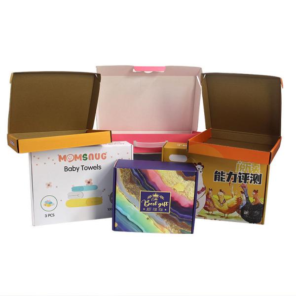 Paper Custom Packaging Boxes Moisture Proof  White Cardboard Packaging Box
