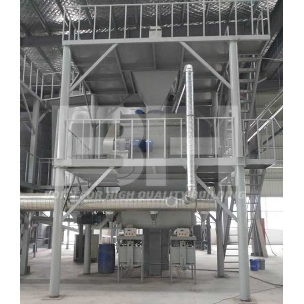 High Efficiency Dry Mix Mortar Manufacturing Plant For Ceramic Tile Adhesive