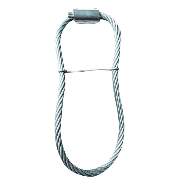 6X36 Construction 10mm Diameter Steel Wire Rope Sling with 1960N/MM2 Tensile Strength