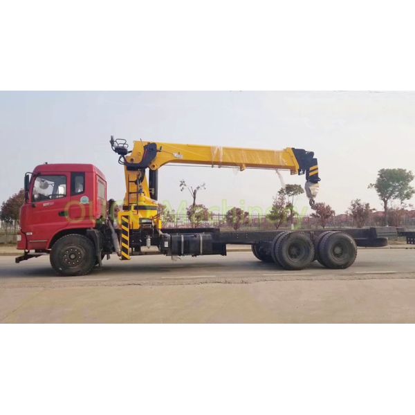 Stiff Boom Type Truck Mounted Boom Crane 10t Small Lifting Hydraulic Grua