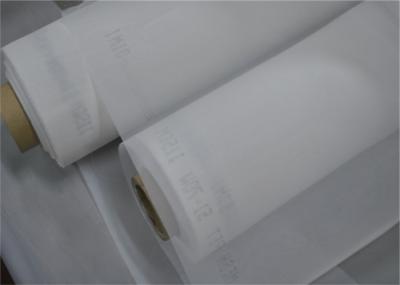 White 200 Mesh Polyester Screen Printing Fabric 45 Micron Thread