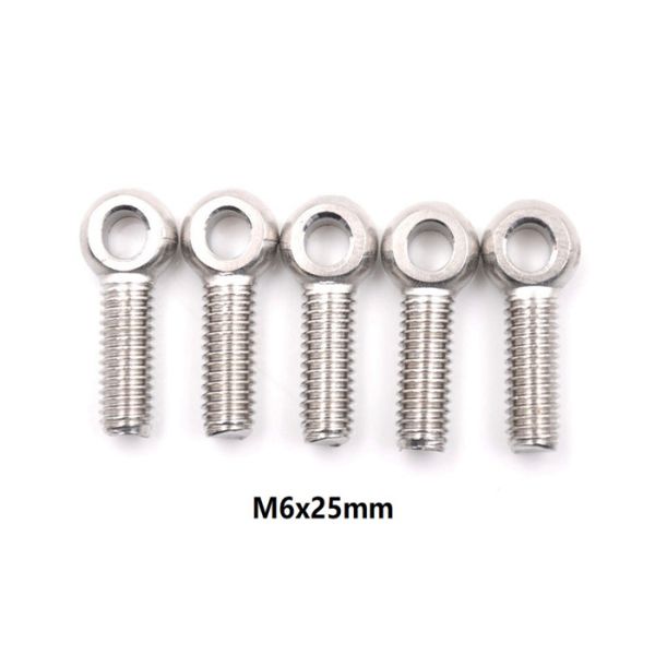 Industry / Vessel Screw Eye Bolt DIN444 Titanium Anodizing Color Light Weight