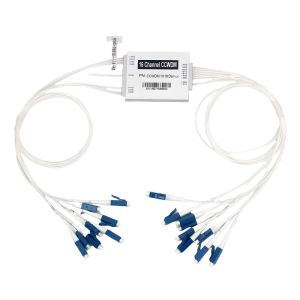 High Wavelength Accuracy and Stability 16CH Compact CWDM CCWDM Multiplexer for Protocol and Rates Transparent Applications