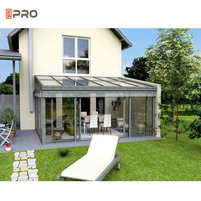 Aluminium Electrophoresis Glass Florida Room Free Standing For Solarium
