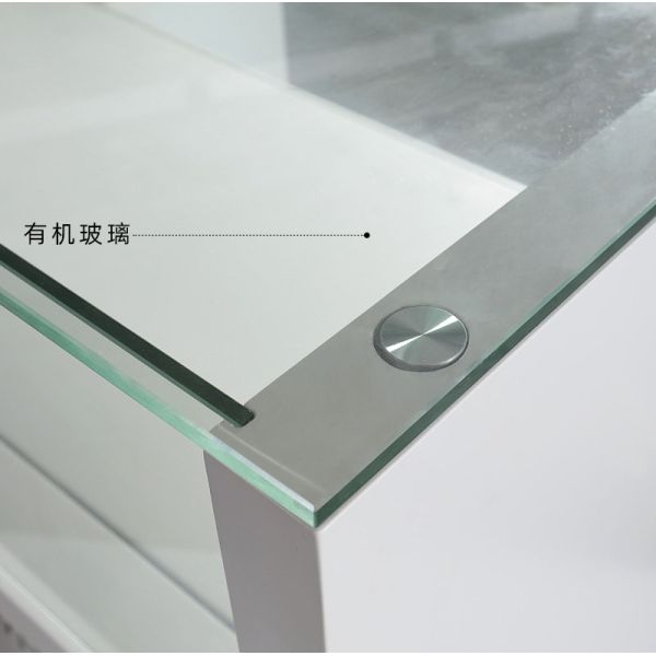 Eco-friendly Glass Display Showcases for Retail Shops Custom Made Aluminium Cabinets