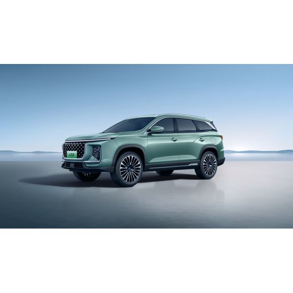 White Chery Jetour Shanhai L9 Super Hybrid SUV with 7 Seats Big Energy Vehicle SUV