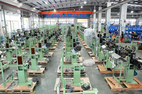 HuaFang Automatic Narrow Band Weaving Tape Needle Loom Machine for Elastic Band, Waistband, Ribbon