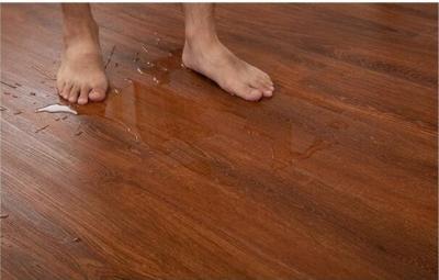 LVT Wood Flooring 2.0 Mm Protective Wear Layer 0.07mm Water-Proofed
