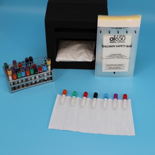 AI650 95kPa Biohazard Transport Bags 330mm x 170mm