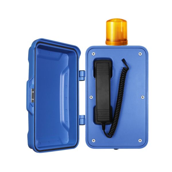 Railway Platform Industrial Weatherproof Telephone 2 Years Warranty