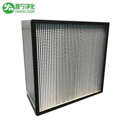 YN-DHF HEPA Air Filter Aluminum Alloy Frame With Aluminum Foil Separater