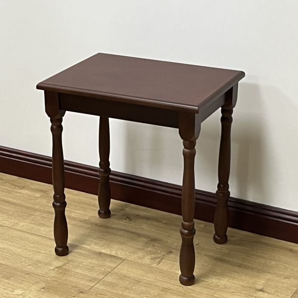 Natural or Dark Walnut Color Hall Wood Dining Table for Antique Restaurant