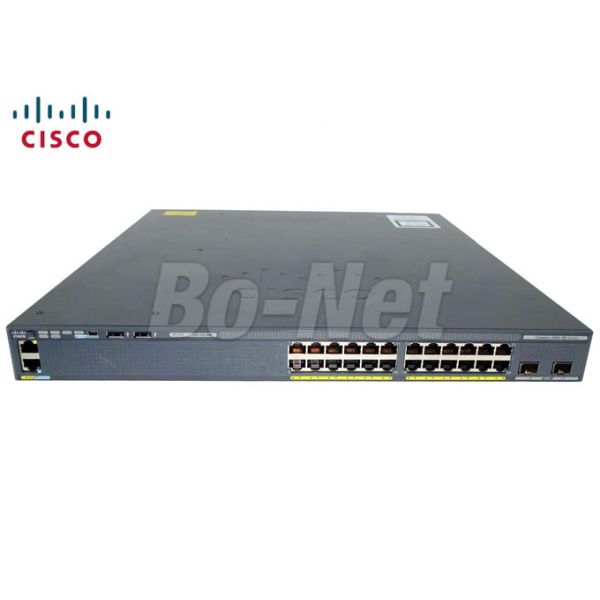 24 Gigabit Ports Second Hand Cisco Routers And Switches WS-C2960XR-24TD-I 2960-XR