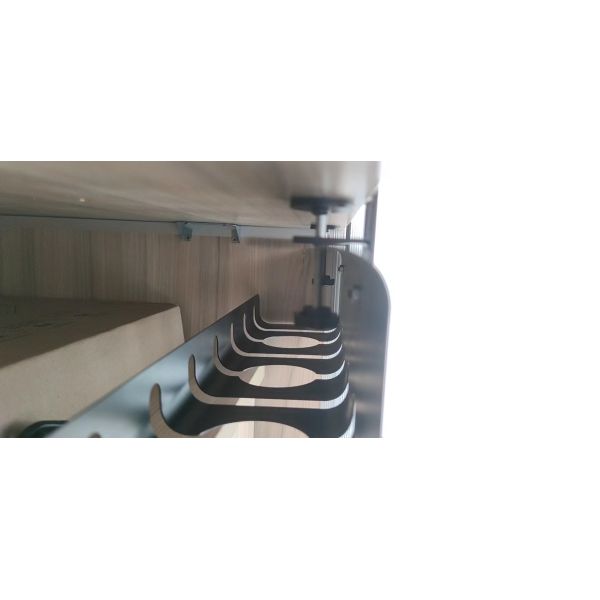 Стильный поднос для управления кабелями для домашнего офиса Компьютерный стол Скрыватель кабелей в гостиной